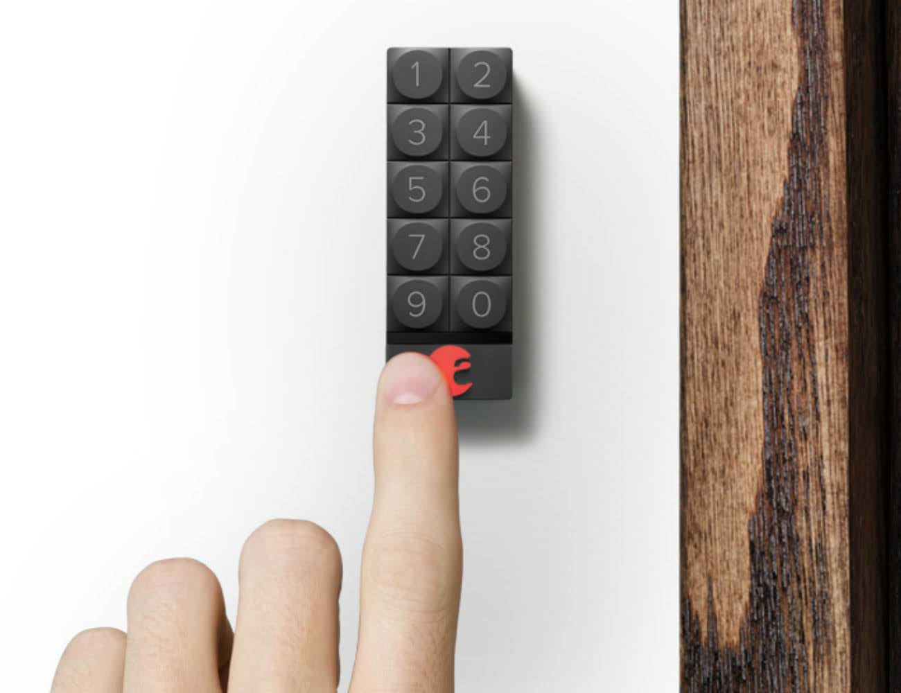 Keypad smart lock with personalized entry code
