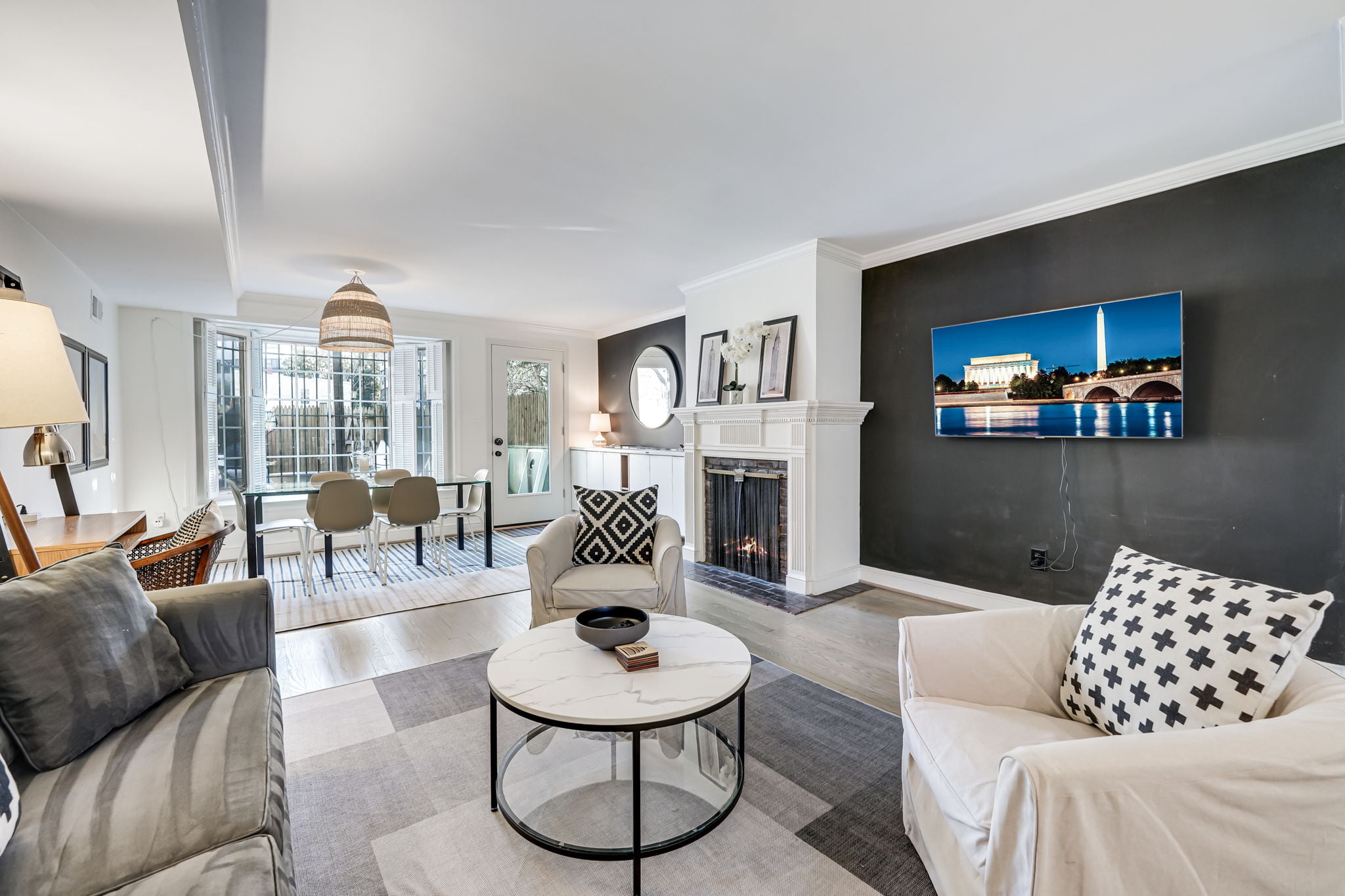 Foggy Bottom luxury living room