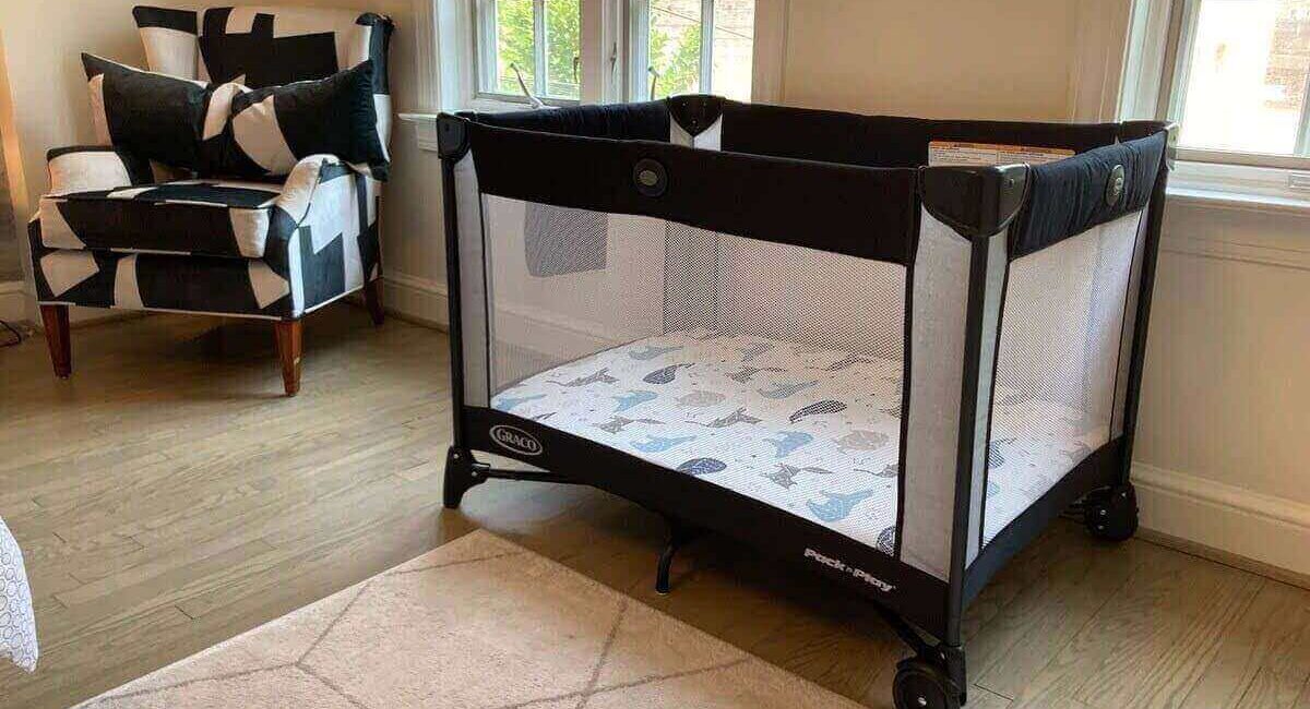 Free (Upon Request) Graco Pack 'n Play With Mattress And Fitted Sheets. Airbnb Georgetown